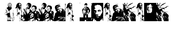 Reggae Greatest font preview